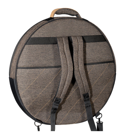 HOUSSE MEINL CYMBALE 22" TISSU CAFE