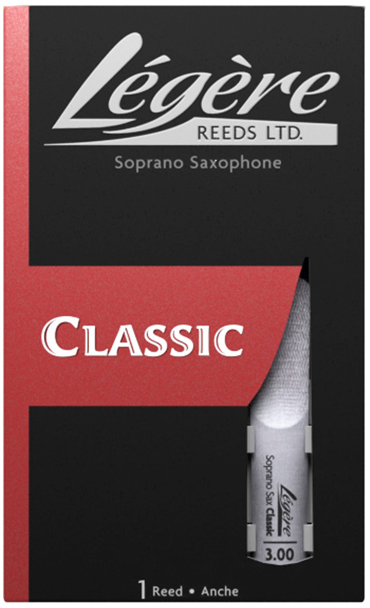 Anche de saxophone soprano Légère Classic, Force 2.5