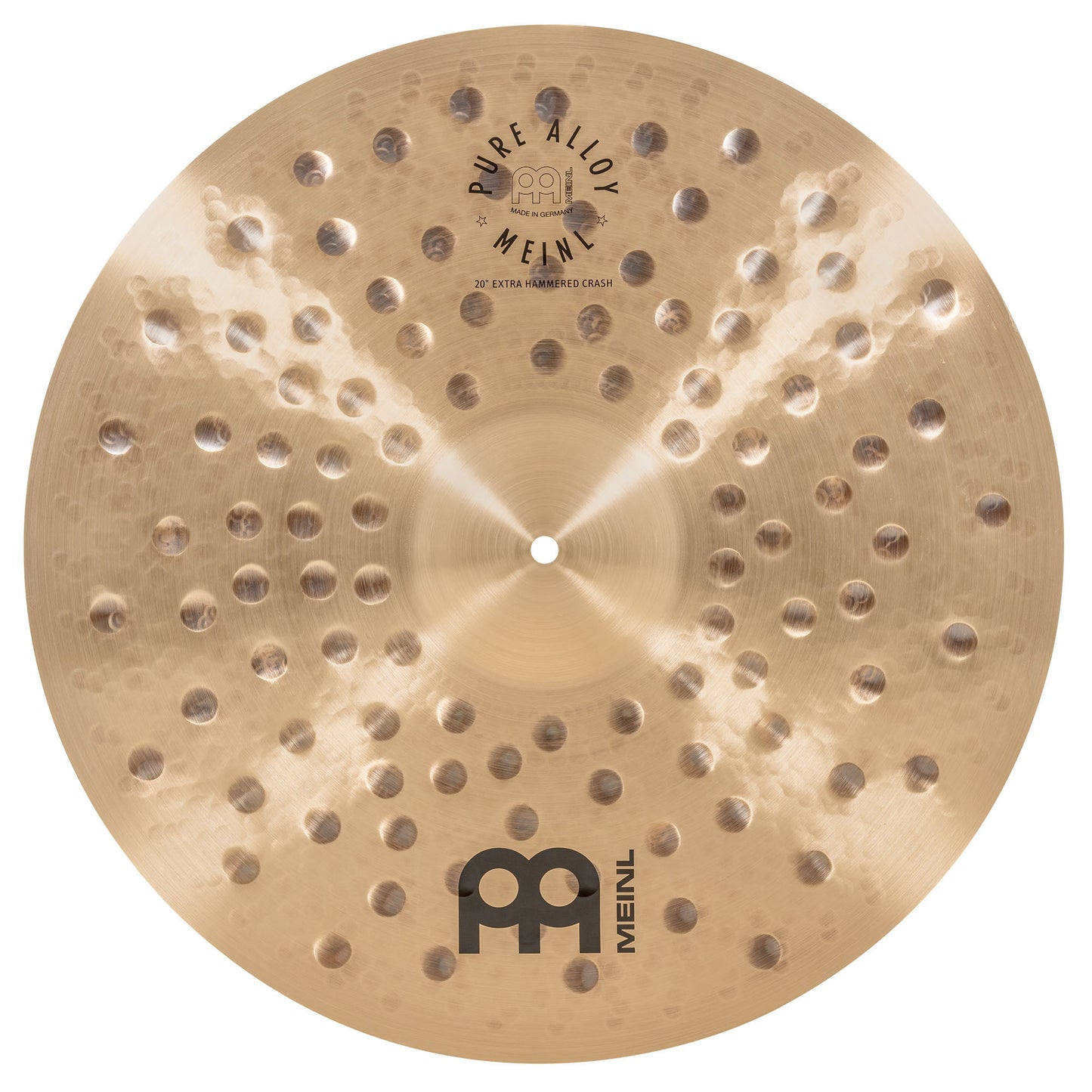 Crash 20" Extra Hammered Meinl Pure Alloy fini traditional martelé