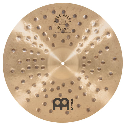Crash 20" Extra Hammered Meinl Pure Alloy fini traditional martelé