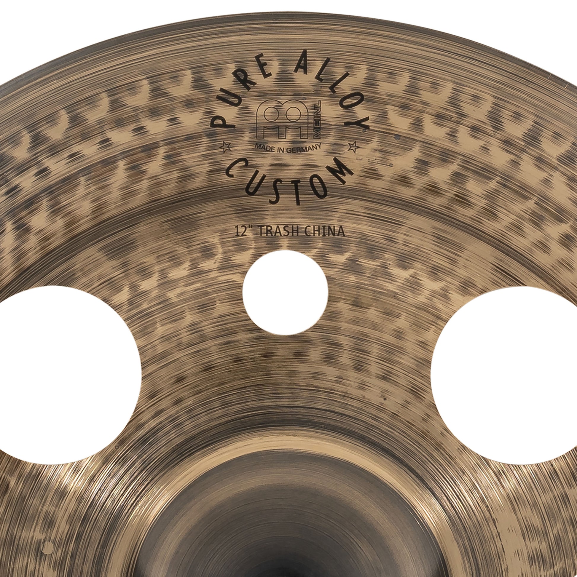 TRASH CHINA MEINL 12" PURE ALLOY CUSTOM