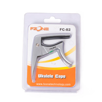 Capodastre pour Ukulélé, action rapide, chromé