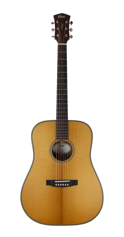 Essence D4, table épicéa Sitka massif torréfié, f/e acajou, touche & chevalet palissandre, semi brillant