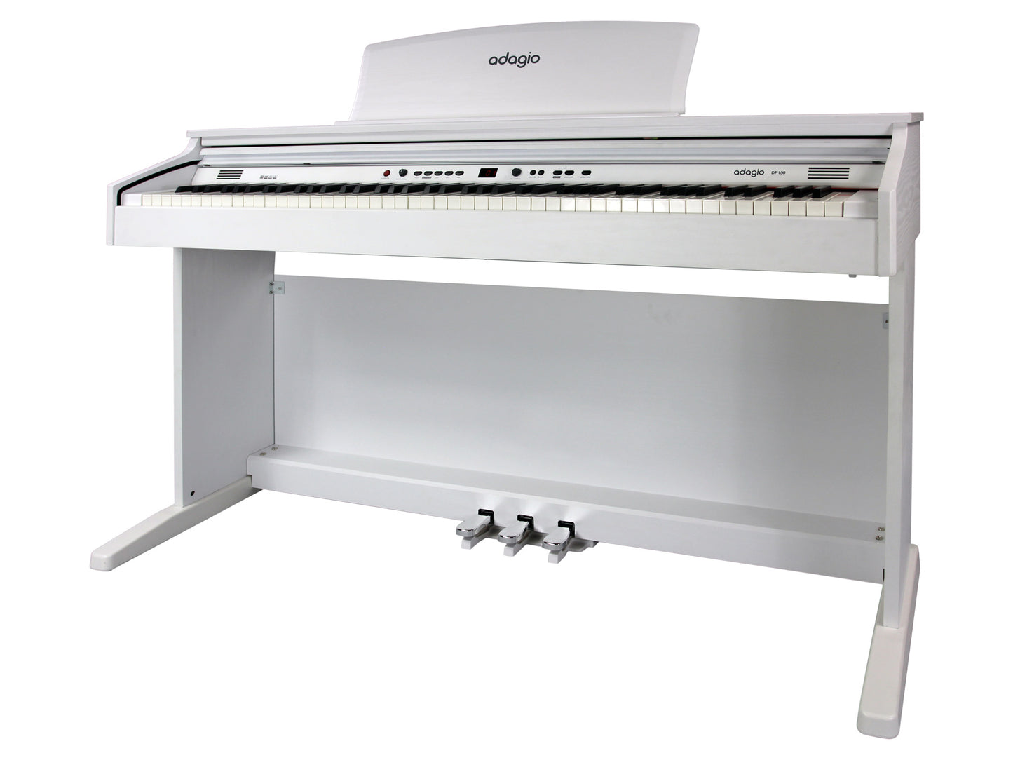 Piano numérique meuble Adagio DP150WH | 88 notes, toucher lourd