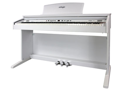 Piano numérique meuble Adagio DP150WH | 88 notes, toucher lourd