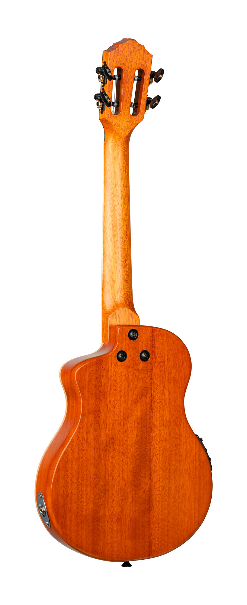 RTPX-U-FMA, modèle Tourplayer Ténor, pan coupé, EQ Magus X/U, table érable flammé, f/e okoumé, manche acajou, housse, bleu