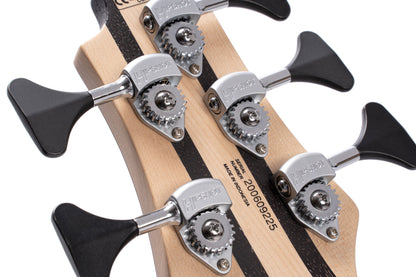 A5 BEYOND, SINGLE CUTAWAY, CORPS FRÊNE, TABLE BUBINGA, MANCHE TRAVERSANT, MICROS ET EQ BARTOLINI MK-1, NATUREL,ETUI FLY CASE