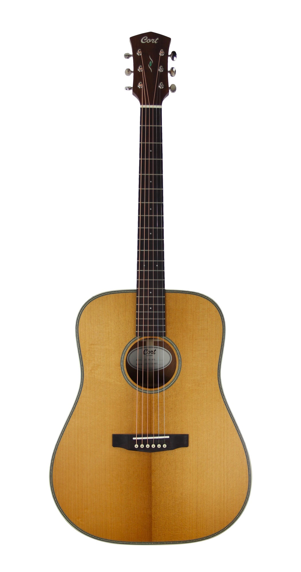 Essence D4, table épicéa Sitka massif torréfié, f/e acajou, touche & chevalet palissandre, semi brillant