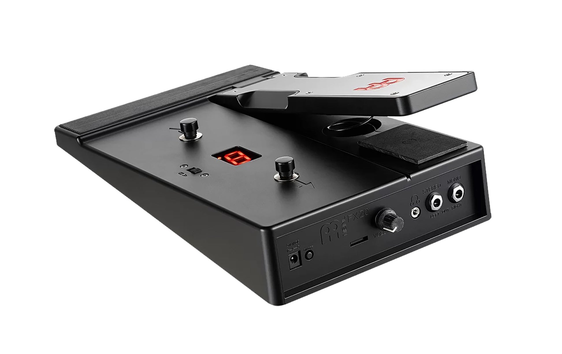 PEDALE FX MEINL 10 SONS DE PERCUSSIONS, ABS ET ACIER, CARTE MICRO SD. NOIR