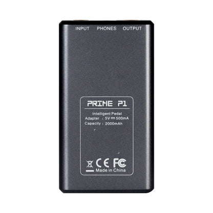 Interface PRIME P1, pour guitare et basse, technologie MNRS de modélisation d'amplis et d'effets, space gray