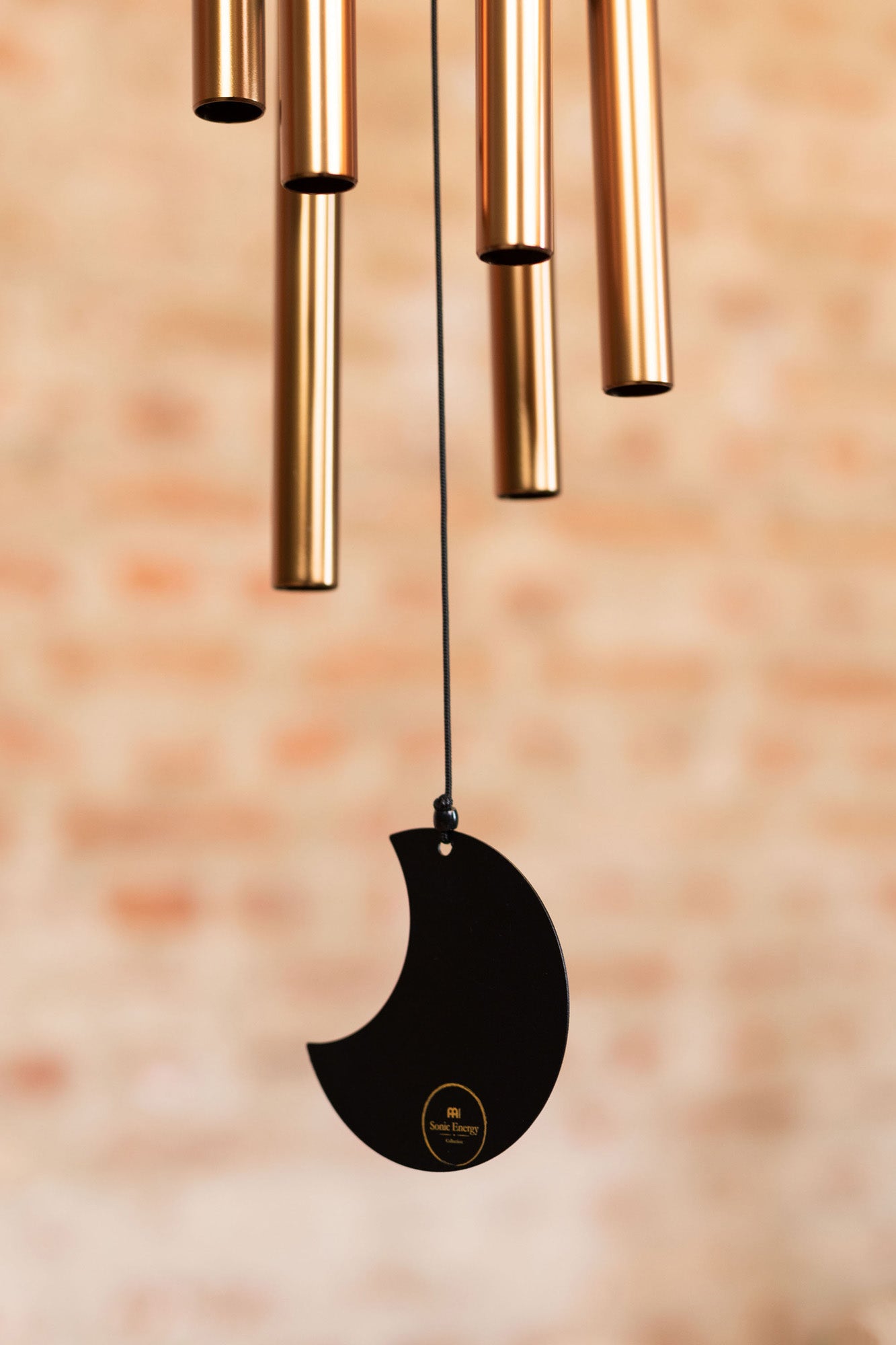 CHIMES SONIC ENERGY MOON 32", BRONZE