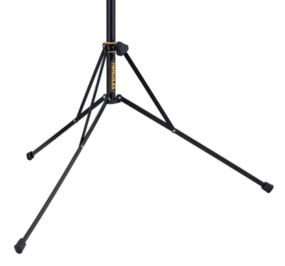 Pupitre pliant, 3 parties, avec housse de transport, plateau: 44 x 29 cm, hauteur: 60 - 120 cm, poids: 1.1 kg, noir et jaune