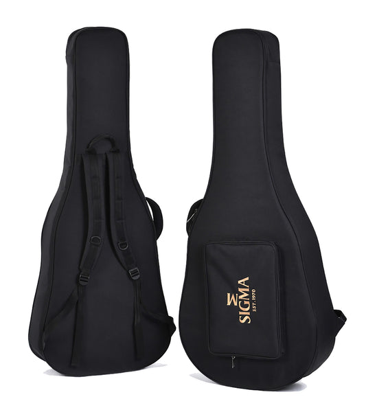 Etui léger avec logo Sigma pour guitare Dreadnought