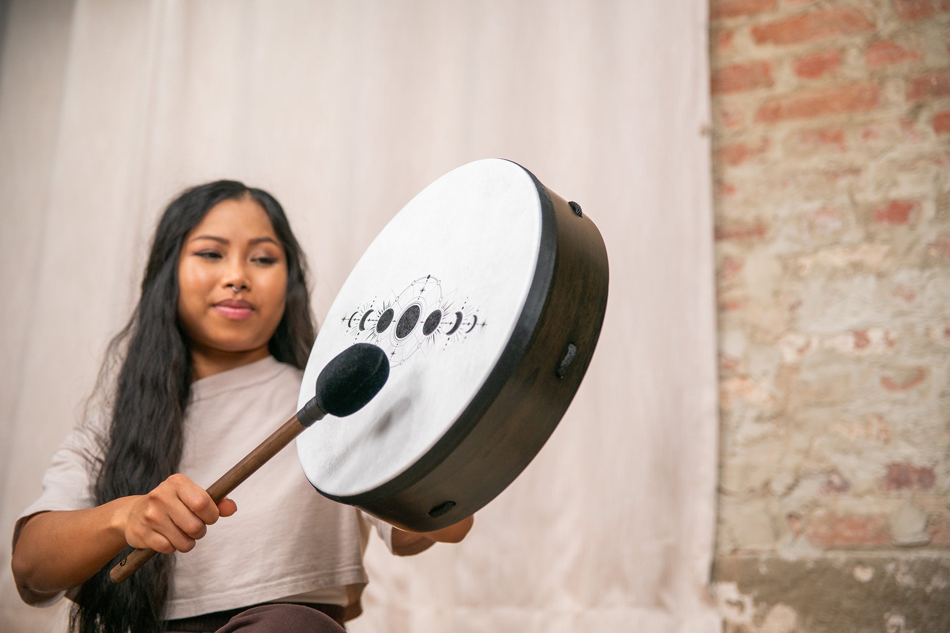 RITUAL DRUM SONIC ENERGY 14" MOON PHASES