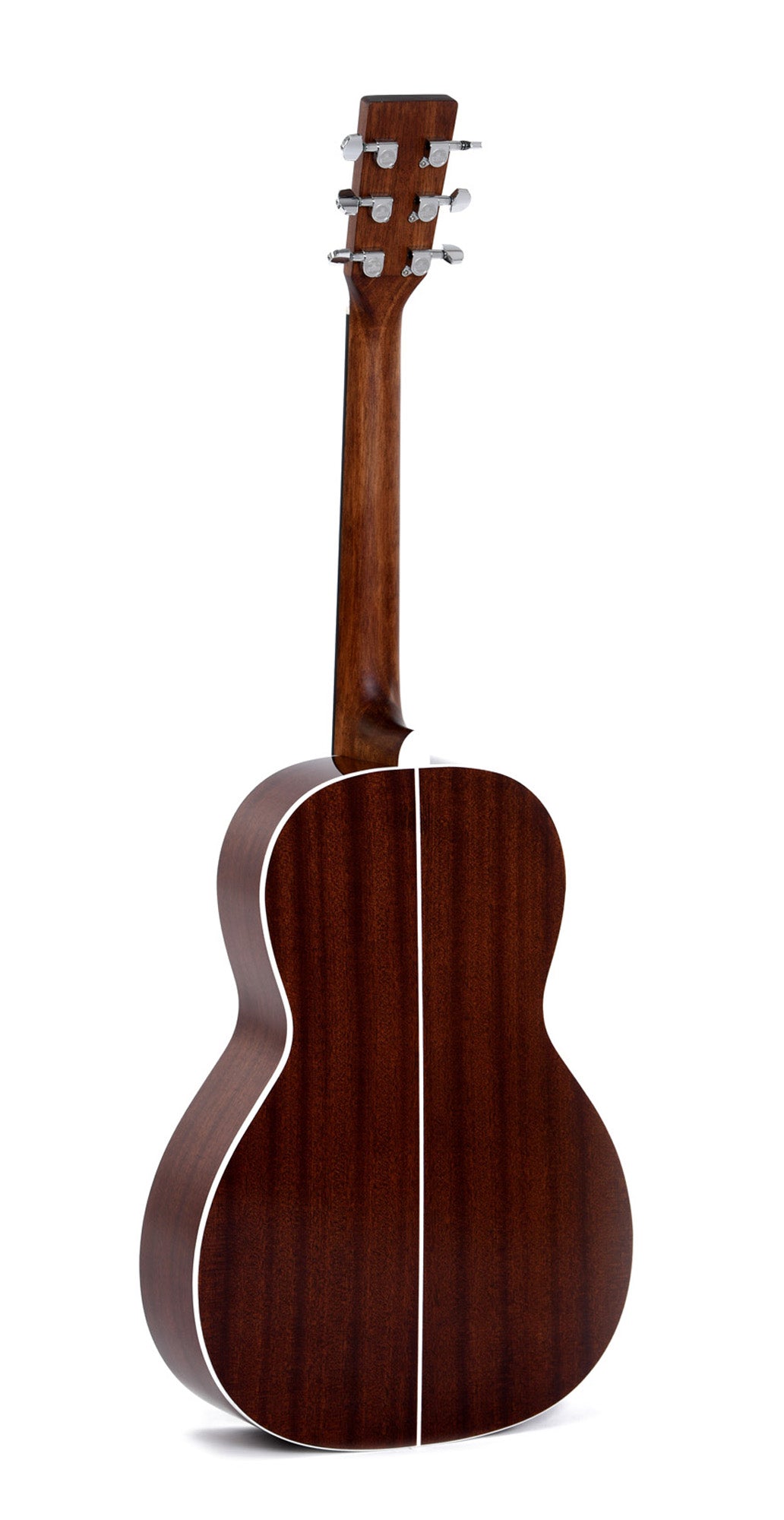 Modèle 00M-1S-SB, Forme 00, table épicéa massif, f/e acajou, touche micarta, sunburst brillant