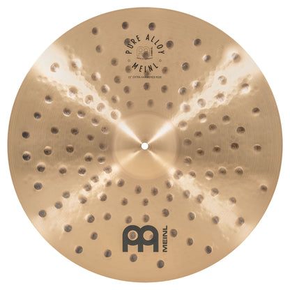 Ride 22" Extra Hammered Meinl Pure Alloy fini traditional martelé