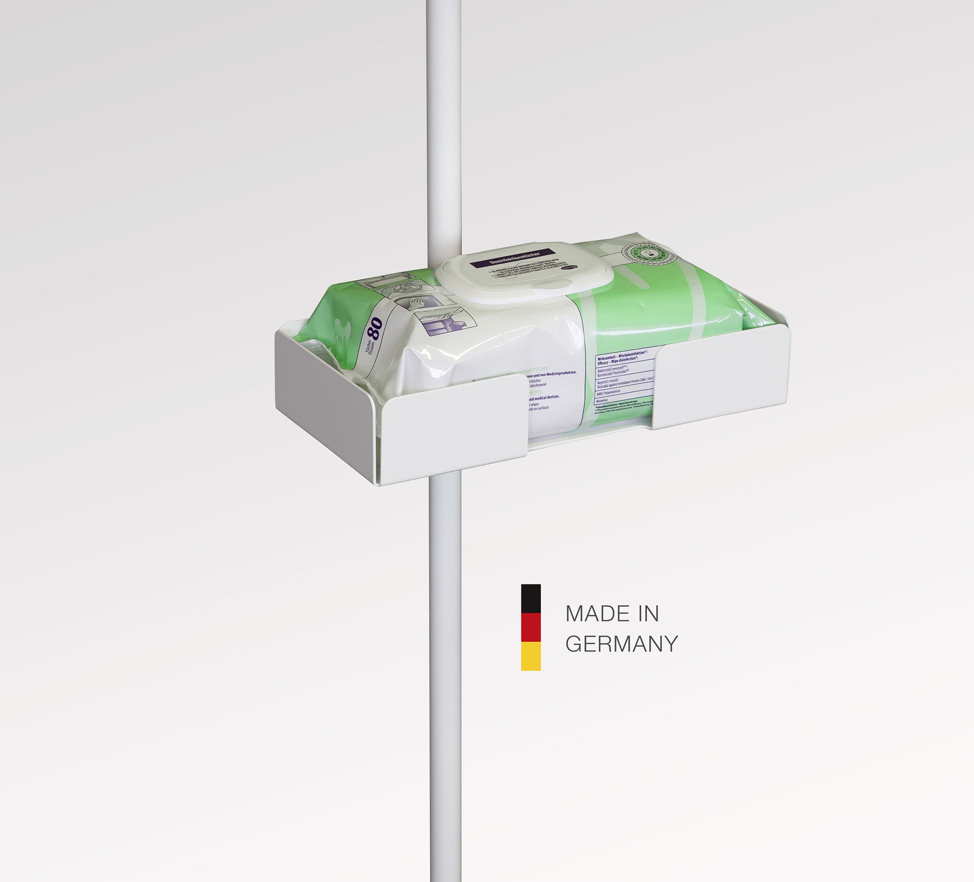 Plateau KM polyvalent pour support désinfectant (tube jusqu'à 30mm)