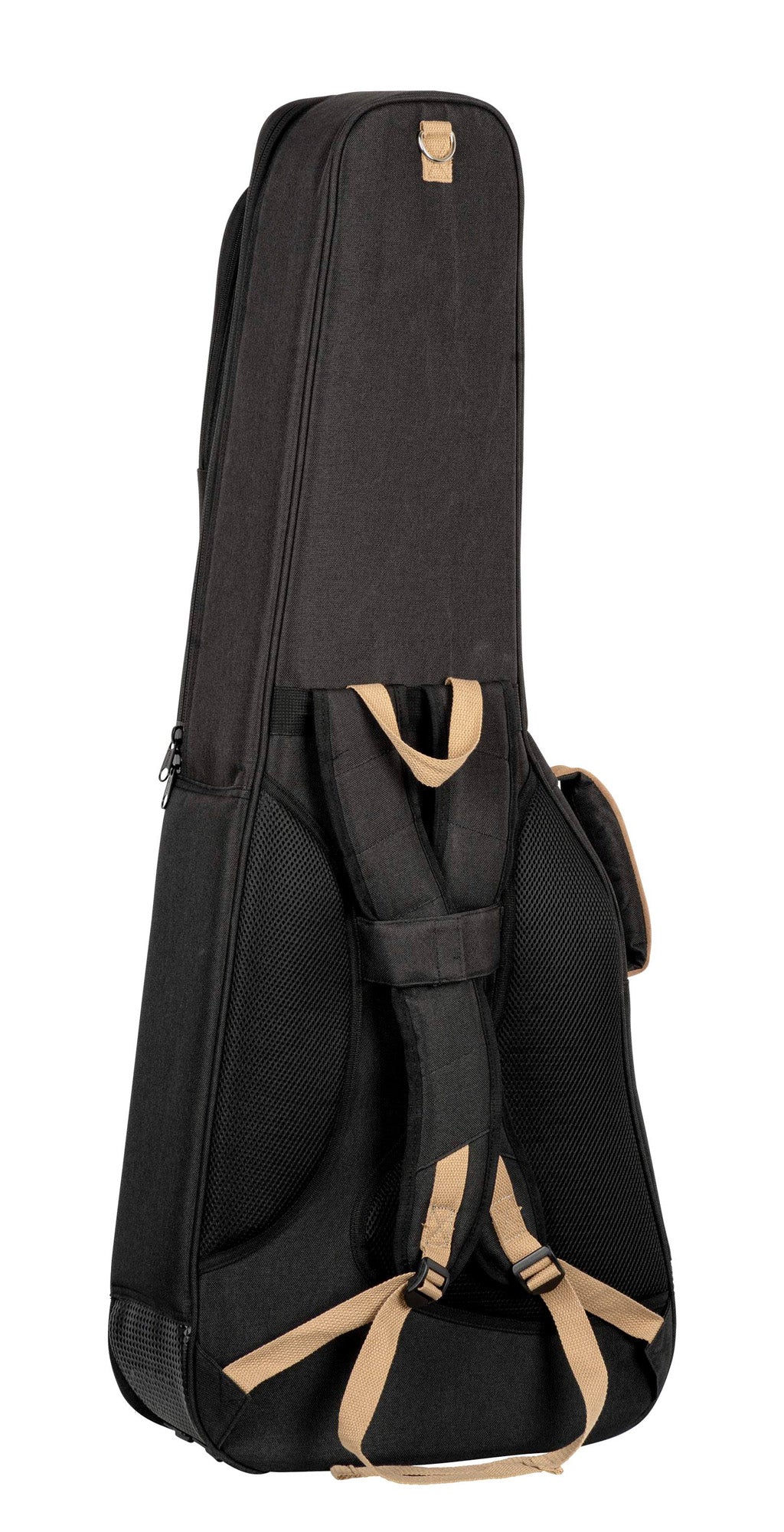 OGBCL-DLX-BK, housse Deluxe pour guitare classique 4/4, coton résistant et déperlant, rembourrage intérieur 20mm, 2 poches, noir