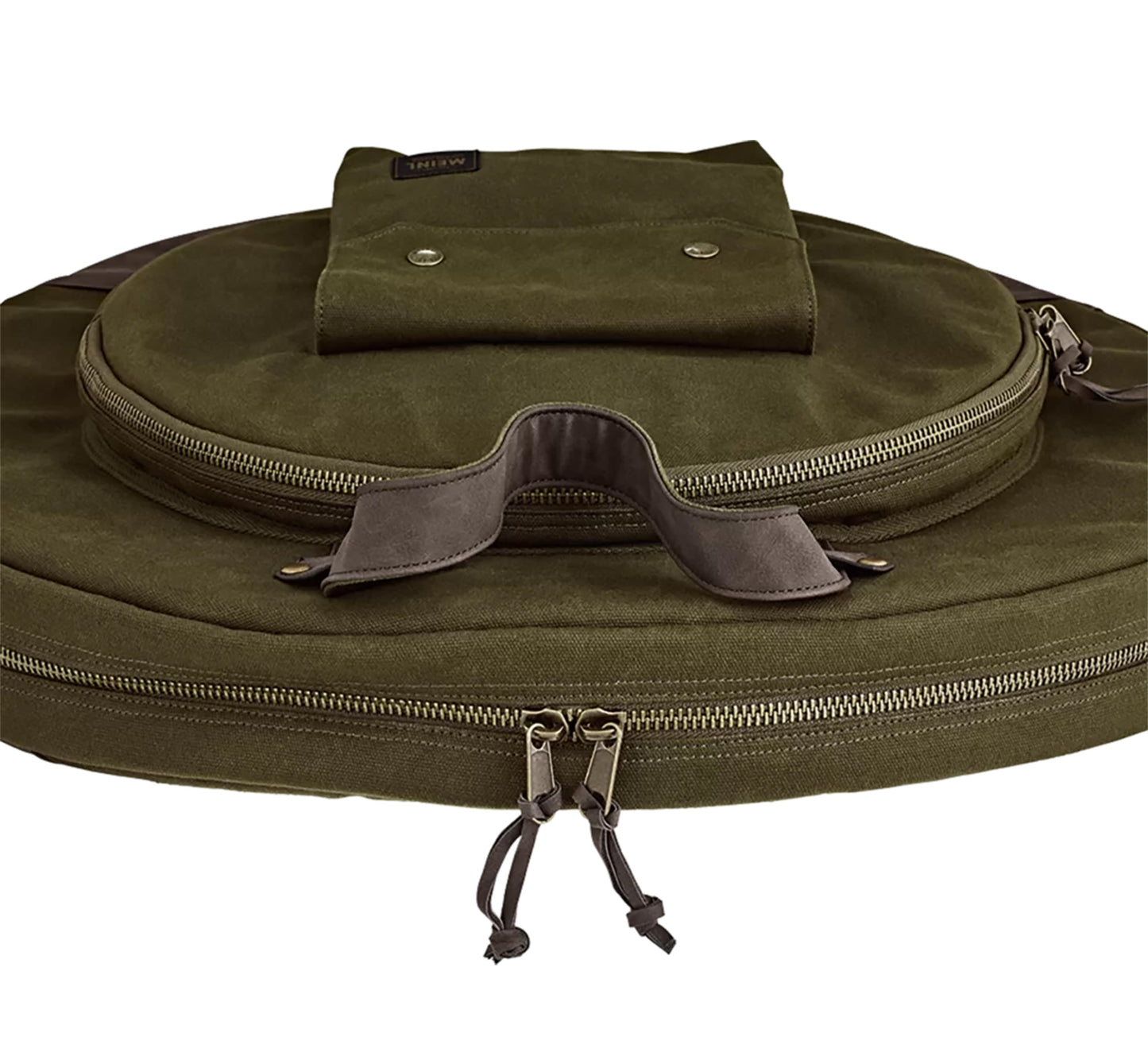 HOUSSE MEINL CYMBALES 22" TOILE CIREE FOREST GREEN