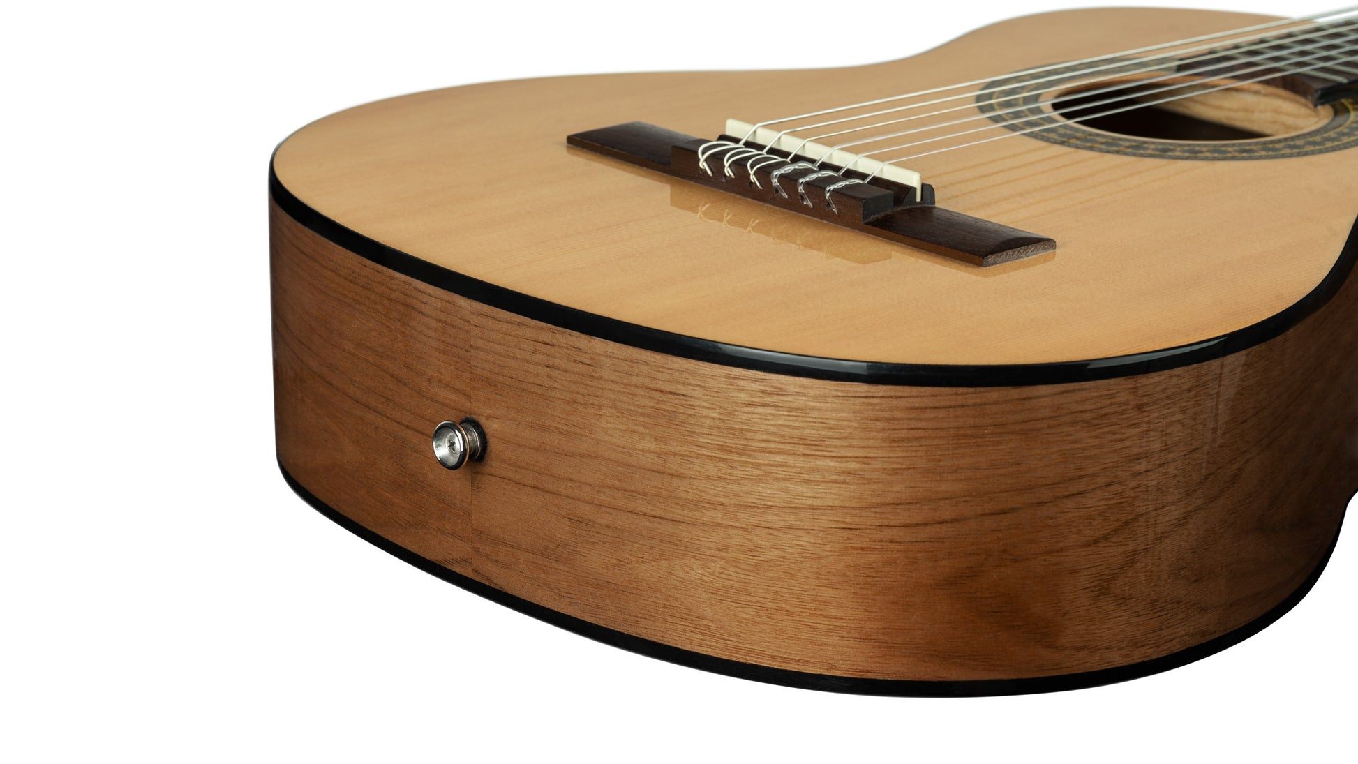 Ortega Picker Pack : guitare 3/4 avec table épicéa, housse, support, accordeur, sangle, jeu de cordes et médiators, naturel