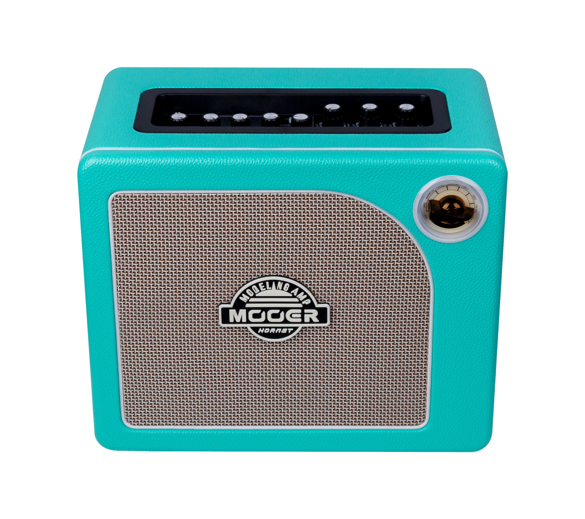 Ampli HORNET GREEN, 15W, HP 6.5", 9 modélisations d'amplis haute-qualité, effets Modulation/Délai/Réverb, vert