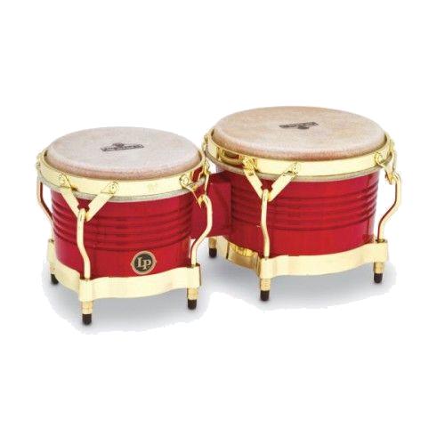 Latin Percussion Bongos Matador bois M201-RW Rouge