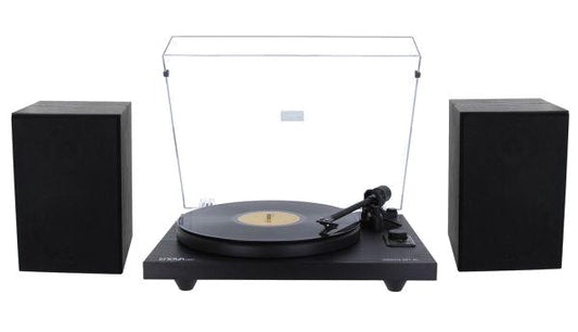 VISION2 SET BL Platine vinyle + Enceintes hifi USB/Bluetooth - finition noire
