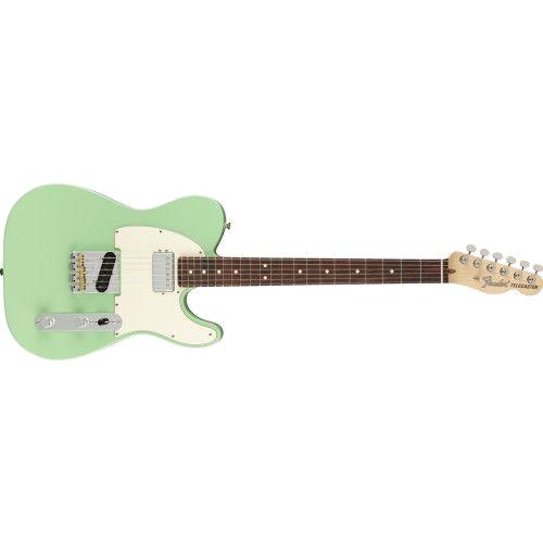 Fender Am Performer Tele with Humbucking RW Satin Surf Green