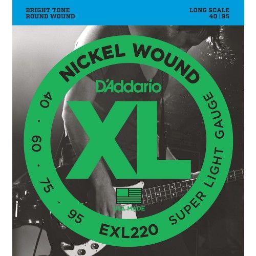 D'Addario EXL220 Super Light 40-95