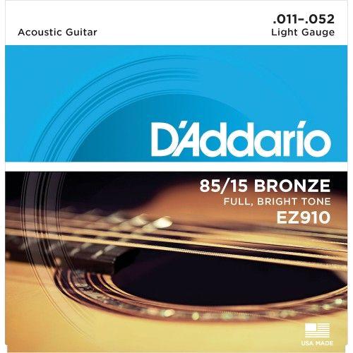 D'Addario EZ910 85/15 Light 11-52