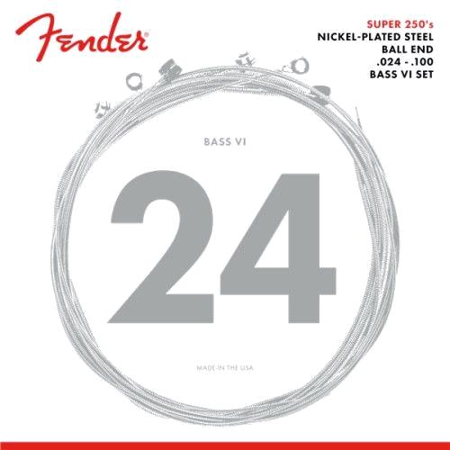 Fender Super 250 Bass VI Strings Nickel Plated Steel Ball End