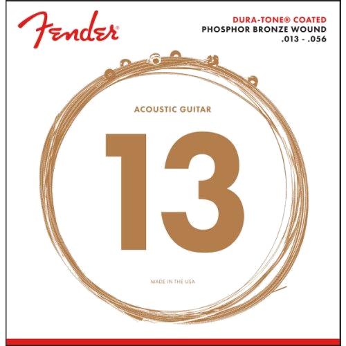 Fender 860M Phosphor Bronze Dura-Tone® Coated 13-56
