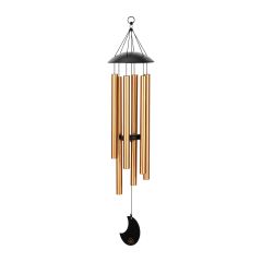 Sonic Energy Chimes Moon 32", Bronze