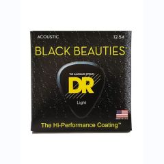 DR Black Beauties Cordes Acoustique Light 12-54