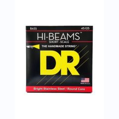 DR Hi-Beam Stainless Steel Cordes Basse 5 Cordes Medium 45-125 Short Scale