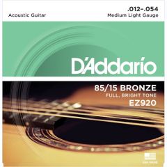 D'Addario EZ920 85/15 Medium Light 12-54