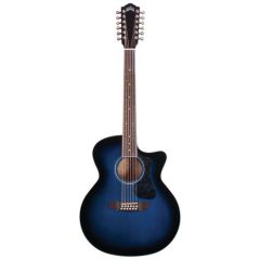 Guild F-2512CE Deluxe Dark Blue Burst