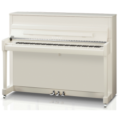 Piano droit Kawai K300 Blanc laqué Silver